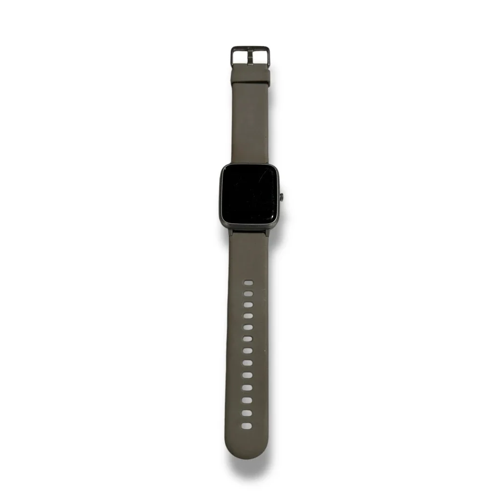 Fitpolo Smart Watch Unisex Gray + Gray Silicone Band - No Charger‎